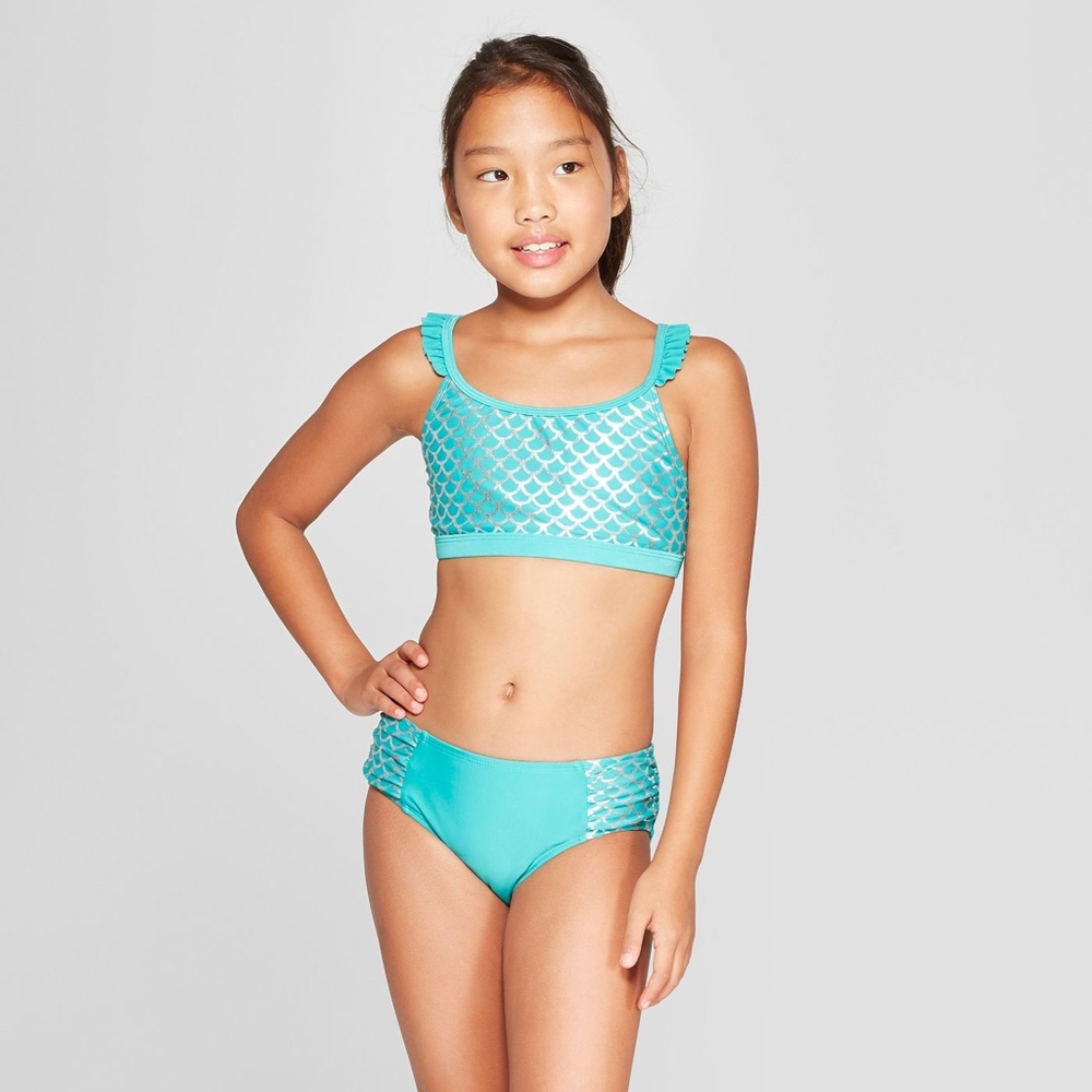 Cat & Jack | NWOT Wild Sea Bikini Set B1